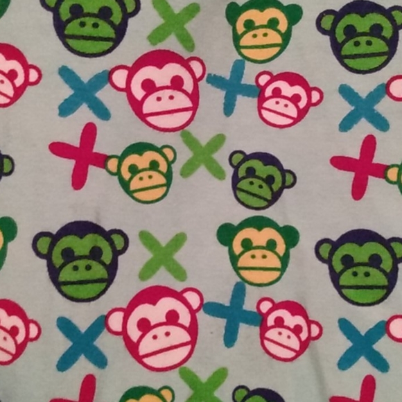 Monkey Graphic Zip Up - Picture 2 of 6